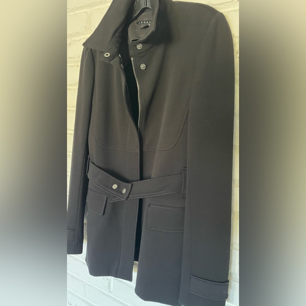 Theory Black Jacket Size Small